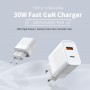 Chargeur Blanc 2 USB (A+C) 30W