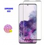 Protection Verre Trempé S22 Full Cover Avec Déverrouillage Empreinte