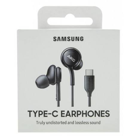 Samsung by AKG Ecouteurs Original Type C Noir - EO-IC100BBEGEU Avec Packaging