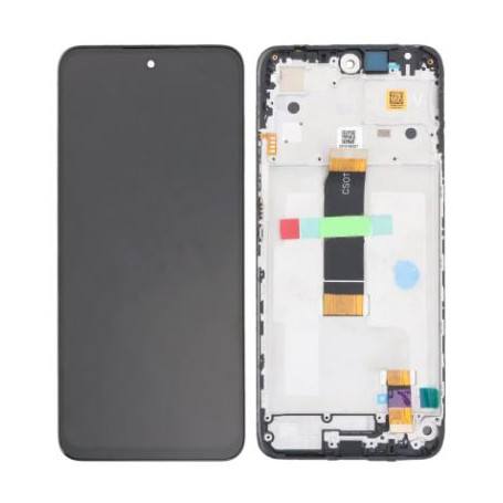 Ecran Complet Noir Xiaomi Redmi 12 4G Avec Chassis Gamme Ori Refurbee