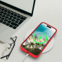 Coque Rouge Promobile Touch iPhone 16 (Packaging Souple)