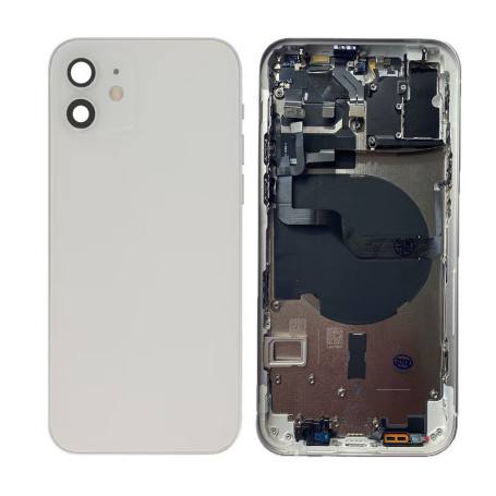 Chassis Avec Nappes Blanc iPhone 12 Version US Ori Refurbee