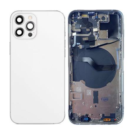 Chassis Avec Nappes Argent iPhone 12 Pro Version US Ori Refurbee