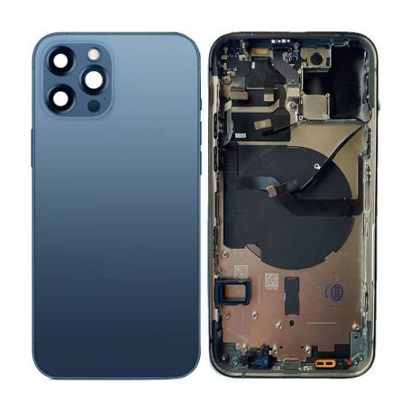 Chassis Avec Nappes Bleu iPhone 12 Pro Version US Ori Refurbee