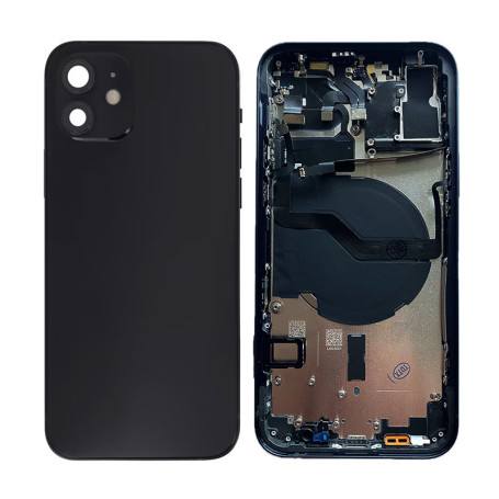 Chassis Avec Nappes Noir Minuit iPhone 12 Version US Ori Refurbee