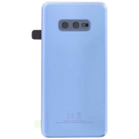 Vitre Arrière Bleue S10 E (G970F) Avec Lentille Caméra Samsung