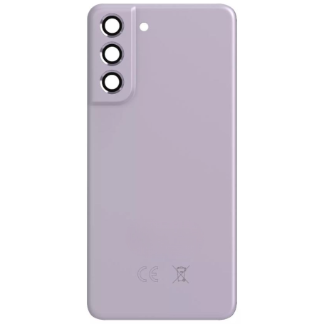 Vitre Arrière Violette S21 FE (G990B) Avec Lentille Caméra Samsung