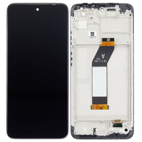 Ecran Complet Noir Xiaomi Redmi 10 Avec Chassis Gamme Ori Refurbee