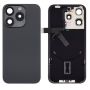 Vitre Arrière Noire iPhone 15 Pro - Plaque Métal - NFC - Magsafe - Nappe Flash