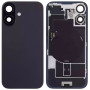 Vitre Arrière Noire iPhone 16 Plus - Plaque Métal - NFC - Magsafe - Nappe Flash