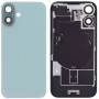 Vitre Arrière Sarcelle iPhone 16 Plus Plaque Métal - NFC - Magsafe - Nappe Flash