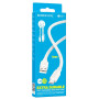 Borofone Câble Blanc BX81 Type C USB-A vers USB-C 1 m Charge/ Sync 3A