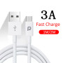 Promobile Câble USB Type-A vers USB Type C TPE (2m) Blanc (Packaging Souple)
