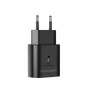 Promobile Chargeur Secteur Noir Type USB-C 25W (Packaging Souple)