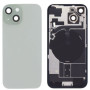 Vitre Arrière Verte iPhone 15 Plus Plaque Métal - NFC - Magsafe - Nappe Flash