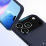 Coque Bleue Nuit Promobile Touch iPhone 17 Pro (Packaging Souple)