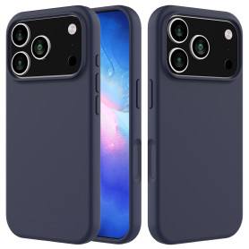 Coque Bleue Nuit Promobile Touch iPhone 17 Pro Max (Packaging Souple)