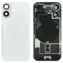 Vitre Arrière Blanche iPhone 17 Avec Plaque Métal - NFC - Magsafe - Nappe Flash