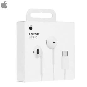 Ecouteurs EarPods Apple Origine MYQY3ZM/A Pour Iphone Type C Blanc (Boite)