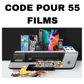 Code de Découpe 55 Films pour Hydrogel Promobile