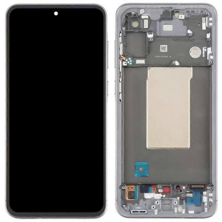 Ecran Noir A56 5G (A566B) Oled Samsung Avec Chassis