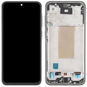 Ecran Noir A36 5G (A366B) Oled Samsung Avec Chassis