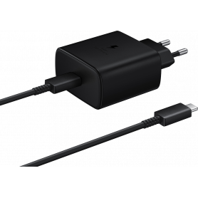 Samsung Original Chargeur USB C 45W/Cable USB-C Vers USB-C 5A 1m Sans Packaging