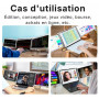 Promobile Duo 14 Ecran Double 14'' - 16:9 - 1920*1200 - Full HD