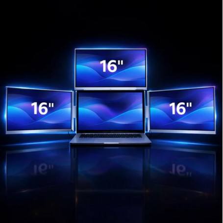 Promobile Trio 16 Ecran Triple 16'' - 16:9 - 1920*1200 - Full HD