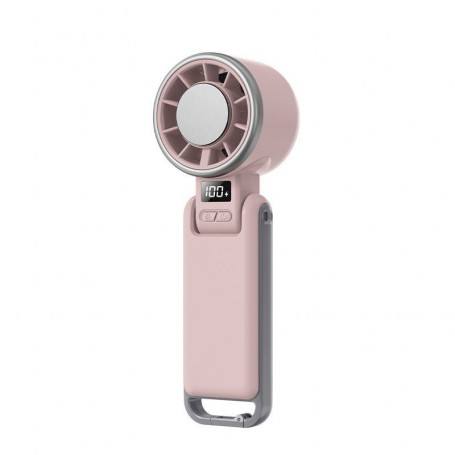 Ventilateur Portable Rose 4000 mAh Multi Direction