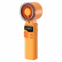 Ventilateur Portable Orange 3600 mAh Multi Direction avec Brumisateur Intégré