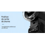 Ventilateur Portable Rose 3600 mAh Multi Direction avec Brumisateur Intégré