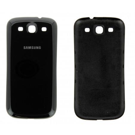 Coque arrière noire Samsung - I9300