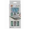 Pack Outil BK-7289B - Torx T0.8/ Rond 1.0*40 mm + pince plate pointus + ventouse