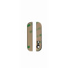 Vitre arriere superieure et inferieure noire iPhone 5