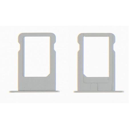 Tiroir nano sim argent iPhone 5