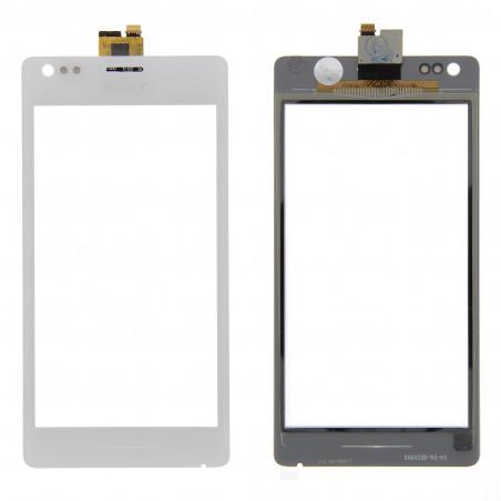 Vitre blanc SONY XPERIA M - C1905