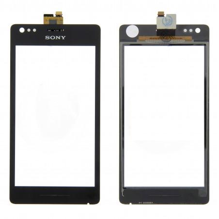 Vitre noire SONY XPERIA M - C1905