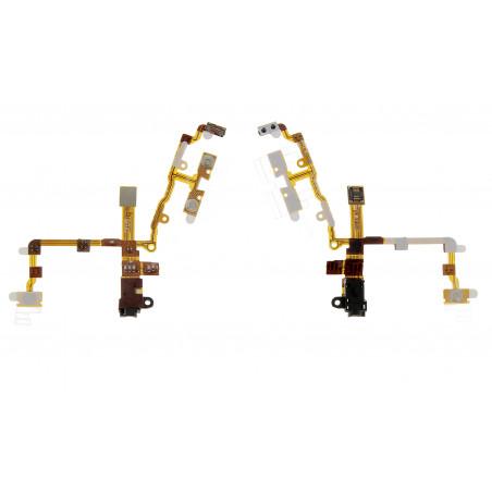 Nappe power, volume et prise jack noire iPhone 3GS