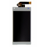 Ecran complet sans chassis blanc adhésif AV et AR SONY Z5 Mini - E5823/E5803