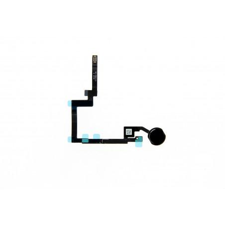 Nappe bouton home avec bouton noir tactile iPad Mini 3