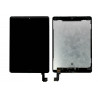 Vitre tactile noire prémontée avec LCD, support caméra et adhésif iPad Air 2