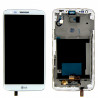 Ecran LG G2 complet avec chassis blanc - D802
