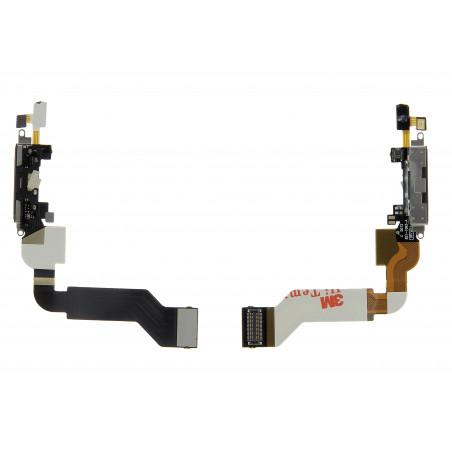 Nappe connecteur charge noire iPhone 4S