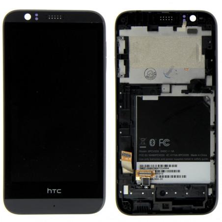 Ecran HTC Desire 510 complet avec chassis noir
