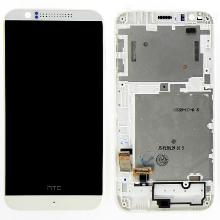 Ecran HTC Desire 510 complet avec chassis blanc