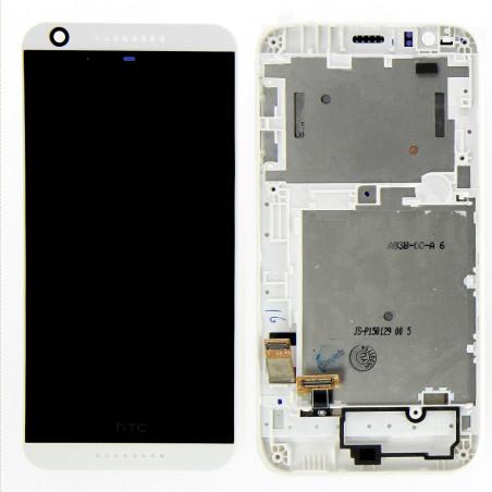 Ecran HTC Desire 610 complet avec chassis blanc