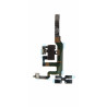 Nappe ecouteur, prise jack, mute, volume noire iPhone 4S