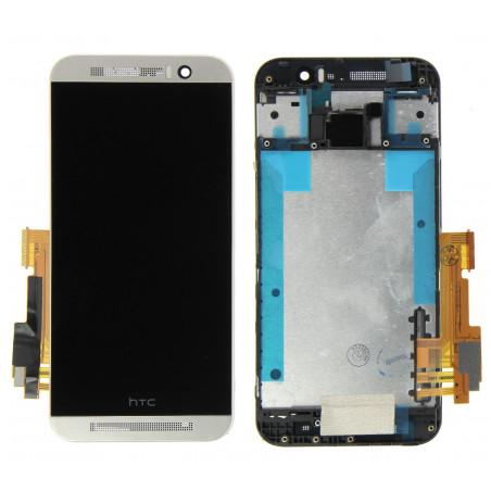 Ecran HTC One M9 complet avec chassis argent