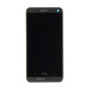 Ecran HTC One M7 complet avec chassis noir